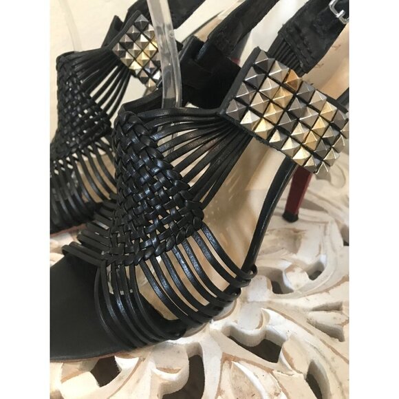 LAMB Gwen Stefani leather stud heels - Picture 2 of 7